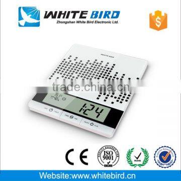 Tempered Glass digital fruit kitchen scale