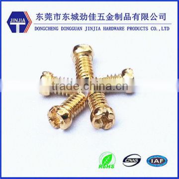 m3.17*5.5 brass cheese head screw brass fasteners