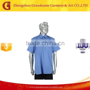 Bulk Buy from China Men's Sky Blue Shirts for Summer