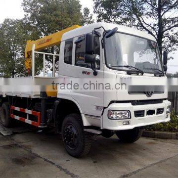 high cost performance export BOLIVA 4WD 4*4 crane truck 5 ton