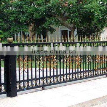 Front House Entrance Rought Iron Gate