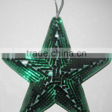 Star Shape Christmas mirror ball