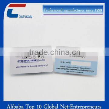 Newest Active smart rfid card rfid business card