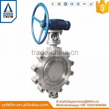 High Quality Stainless Steel Flange water Butterfly valve