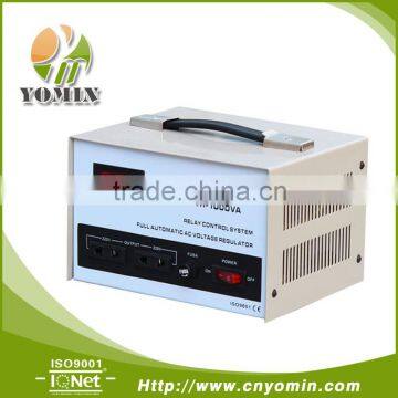 Manufacturer Price YMAVR-1S Relay Type Digital Voltage Stabilizer ,AC 1000VA Stabilizer .