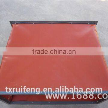 Fireproof and heat resistant fabric expansion joints