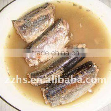 Canned Mackerel Fish