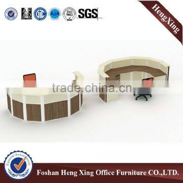 2016 hot sale modern semi-circle reception desk HX-5N068