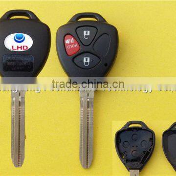 2+1 buttons remote key shell key blank for Toyota Camry car key