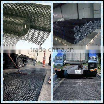 Fiberglass geogrid