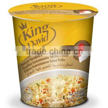 King David Instant Noodles with seasoning chicken flavour