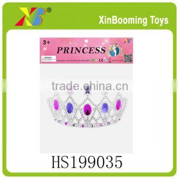 New product plastic princess crown for kids