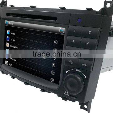 Car DVD for Benz C-class With GPS 7 Inch RDS IPod/iPhone Radio BT 3G WiFi Moudle MTK3360 Platform 800MHZ CPU photo-2