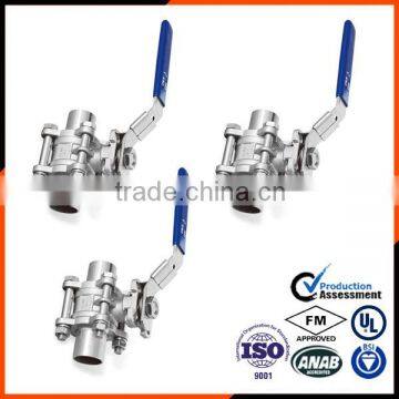 Full Port SS304/316 Ball Valve From Chinese Supplier