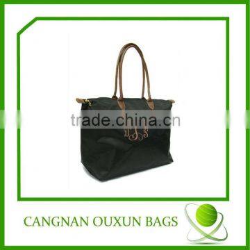 fashion oxford folding shopping bag