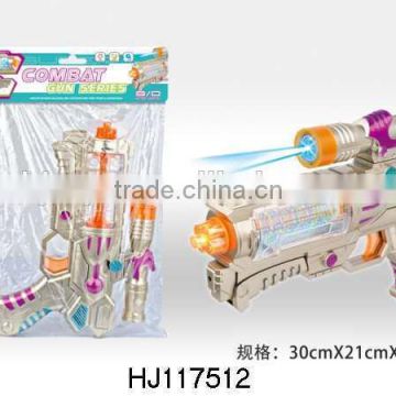 B/O Gun Toys, Plastic Flashing Gun Toys, Electric Toys Gun With Sounds HJ117512