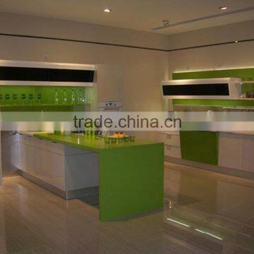 Economical And Practical Project PVC Kitchen Cabinet/UV board kitchen cabinet/project kitchen cabinet