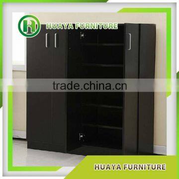 popular Weifang furniture wooden shoe cabinet with drawers