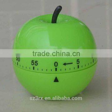 custom design apple shape digital clock countdown timer/food shape digital clock timer