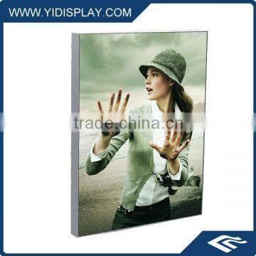 S small Aluminum fabric light box sign frame