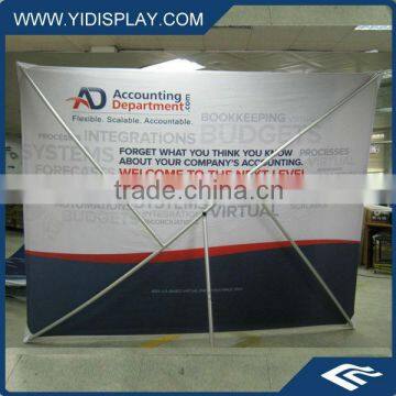 x frame fabric banner stand