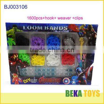 Best Christmas gift for boys Revenger diy twist rubber loom band kit make bracelet bands