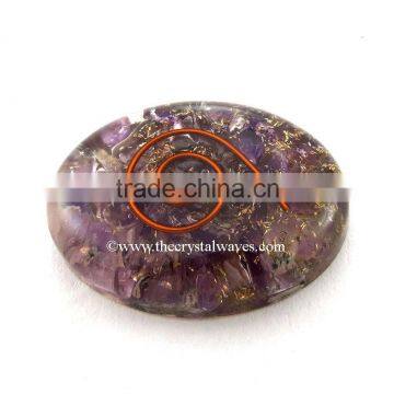 Amethyst Orgone Oval Cabochon