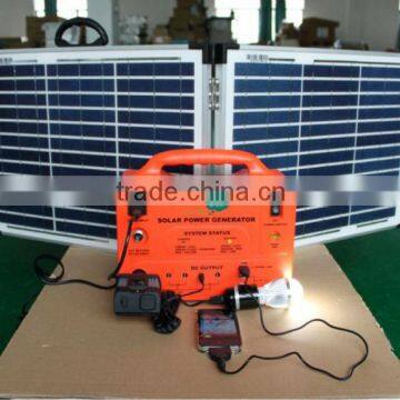 Portable mini solar lighting system