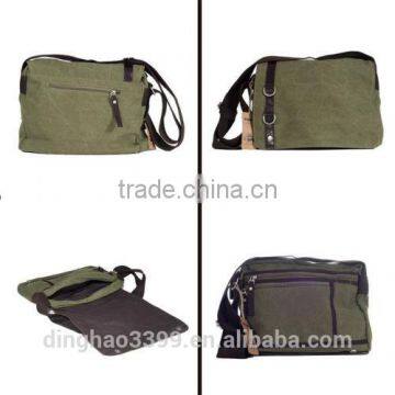 Popular Student Shoulder Bag Cheap Retro Bag Canvas Messenger Bag