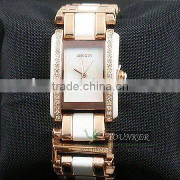 Fashion Stainless Steel Lady Watch! Luxury Lady Rhinestone watches,Japan quartz movt