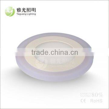 18w LED color dimmable panel light(Side emit) round led panel light