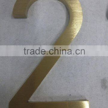 High Quality Brass Coating House Number photo-5