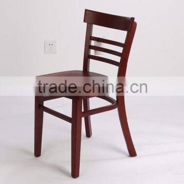 Hot Sale Leather Furniture Wood Chairs for Restaurants Ghost Chair photo-2