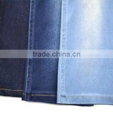 Indigo Denim Knit Faric:315GSM 59%cotton 27%polyester 14%spandex From China