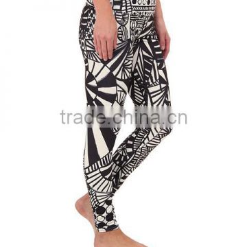 Ultra Fashionable sublimation pattern leggings for yoga