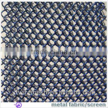 Chain link decorative metal mesh curtain