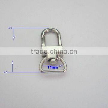 Manufacturer Mini metal swivel snap hook for wallet