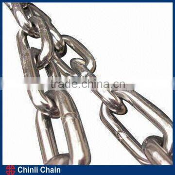 Q235 Iron Material Medium Link Chain, Ordinary Mild Steel Link Chain,Normal Welded Point Chain photo-4