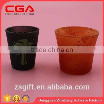 Chinese Factory Produce Colorful Fashion Glass Candle Holders for Home Decoration photo-4