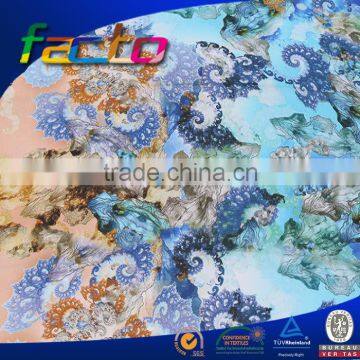 100% polyester chiffon african digital printed fabric wholesale