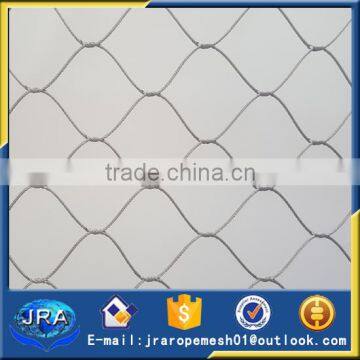 Stainless steel wire rope knotted mesh