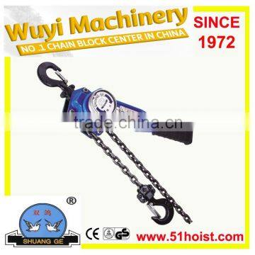 lever hoist 0.75T-9T with SHUANG GE brand