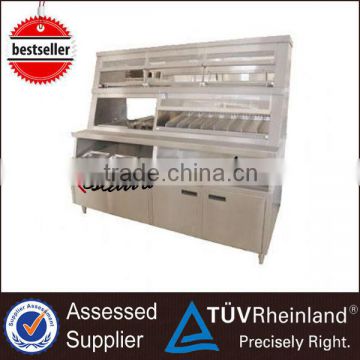 K283 Snak Equipment Luxury Hot Food Display