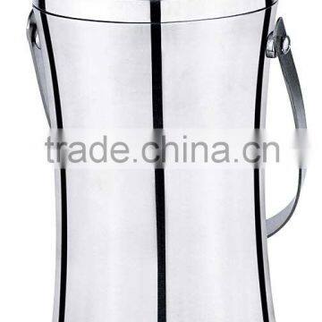 Stainless Steel Double wall Ice Bucket with lid and handle