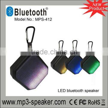 Protable colourful light bluetooth speaker MPS-412