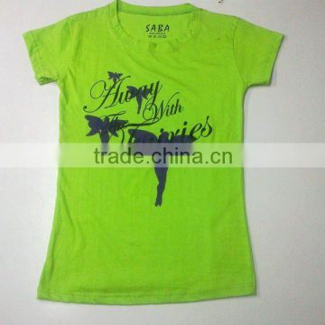 ladies Round Neck T shirt