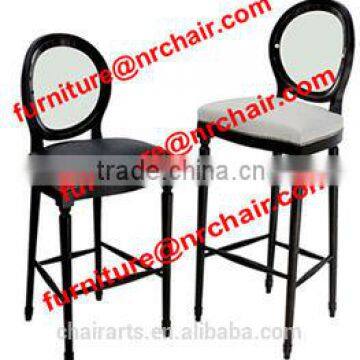 shanghai commercial furniture wholesale banquet party Acrylic and Wooden barstool