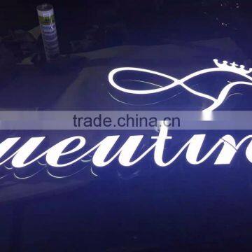 Decorative waterproof acrylic led letter/alphabet led light letters/Mini Luminous words
