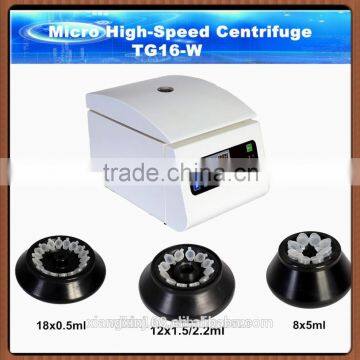 Micro high speed mini laboratory centrifuge TG16-W