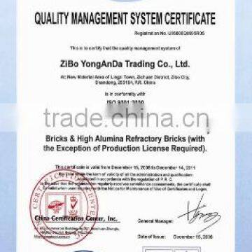 QUALTY MANAGEMENT SYSTEM CERTIFICATE